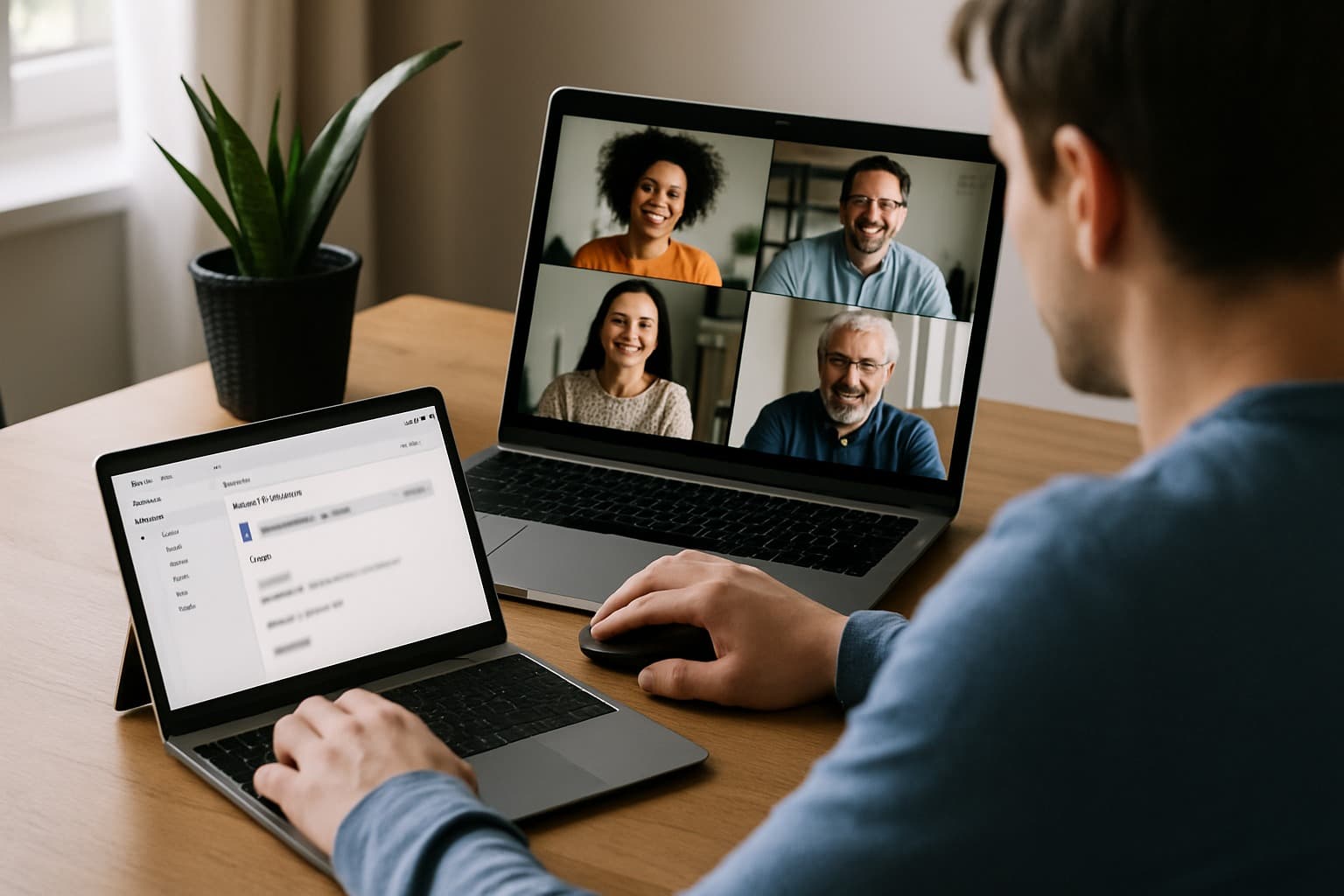 protecting your email when sharing screens during virtual meetings