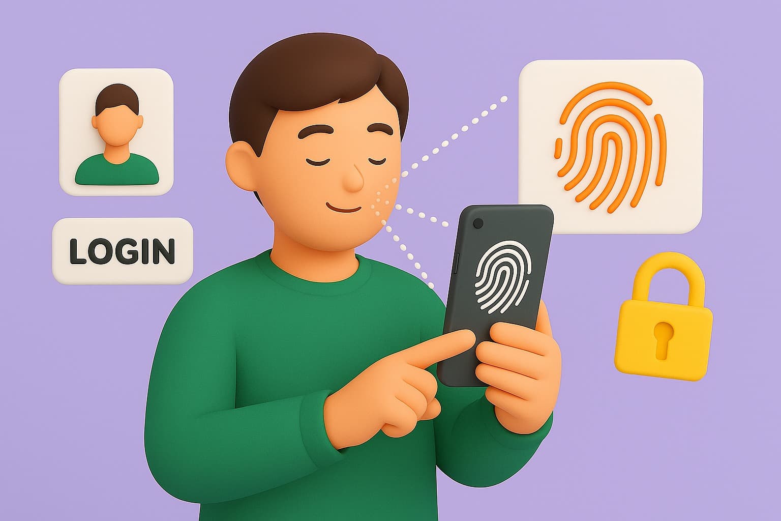 biometric login privacy
